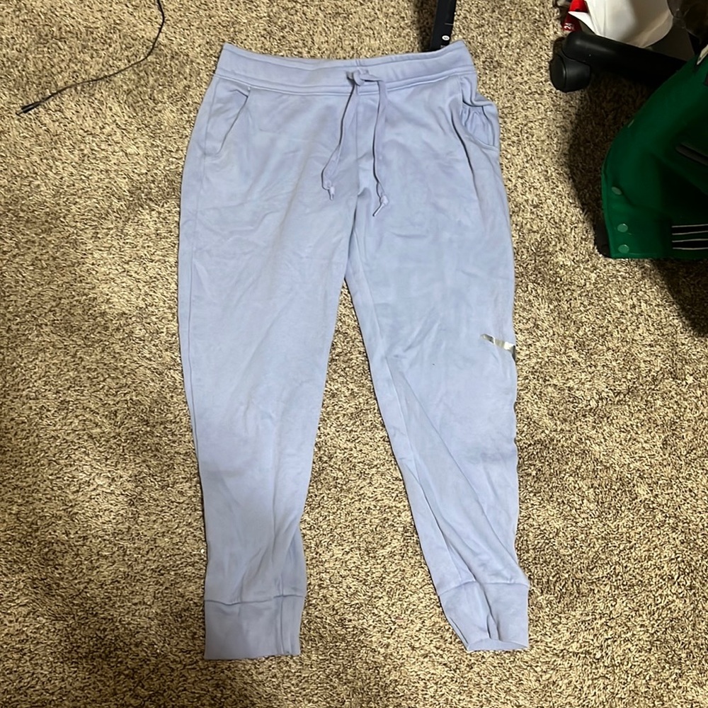 Pink 7/8 sweat pants